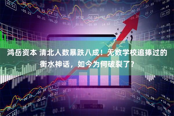 鸿岳资本 清北人数暴跌八成！无数学校追捧过的衡水神话，如今为何破裂了？